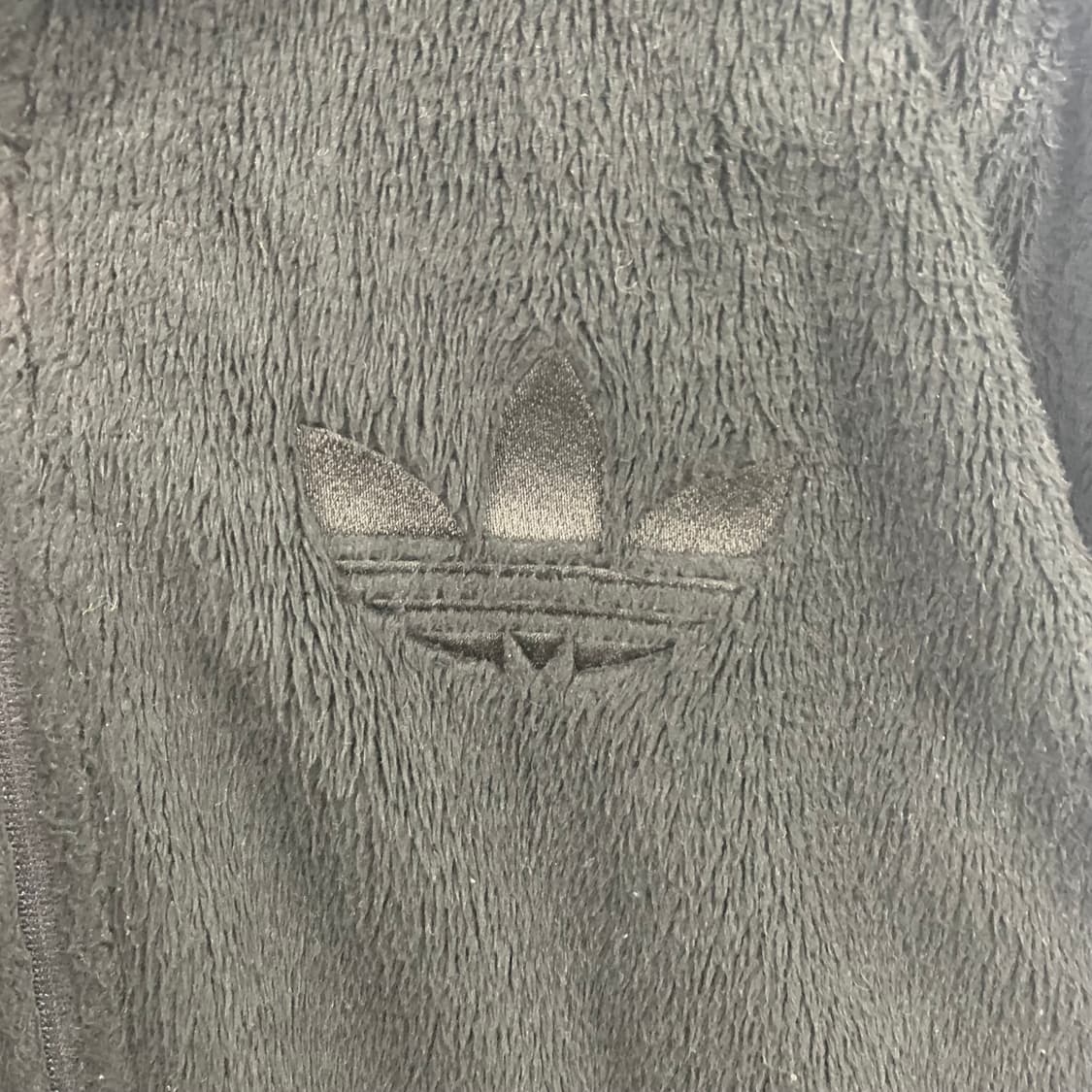 아디다스 카모 파이어버드 블랙 쉐르파 후드집업 상품이미지5