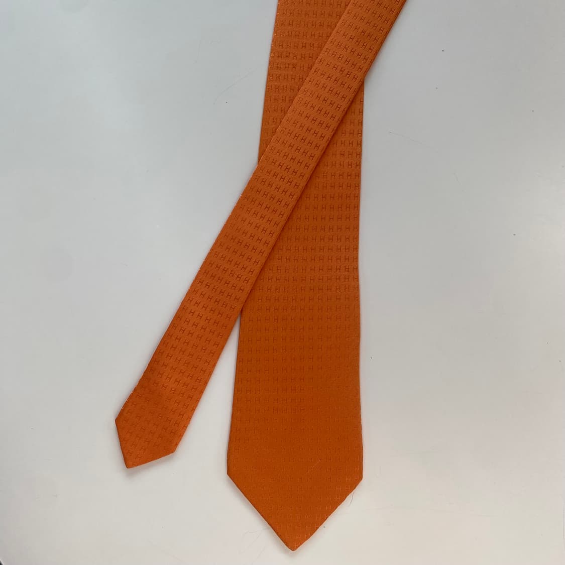 에르메스(HERMES) H모노그램 명품 정품 넥타이 상품이미지2