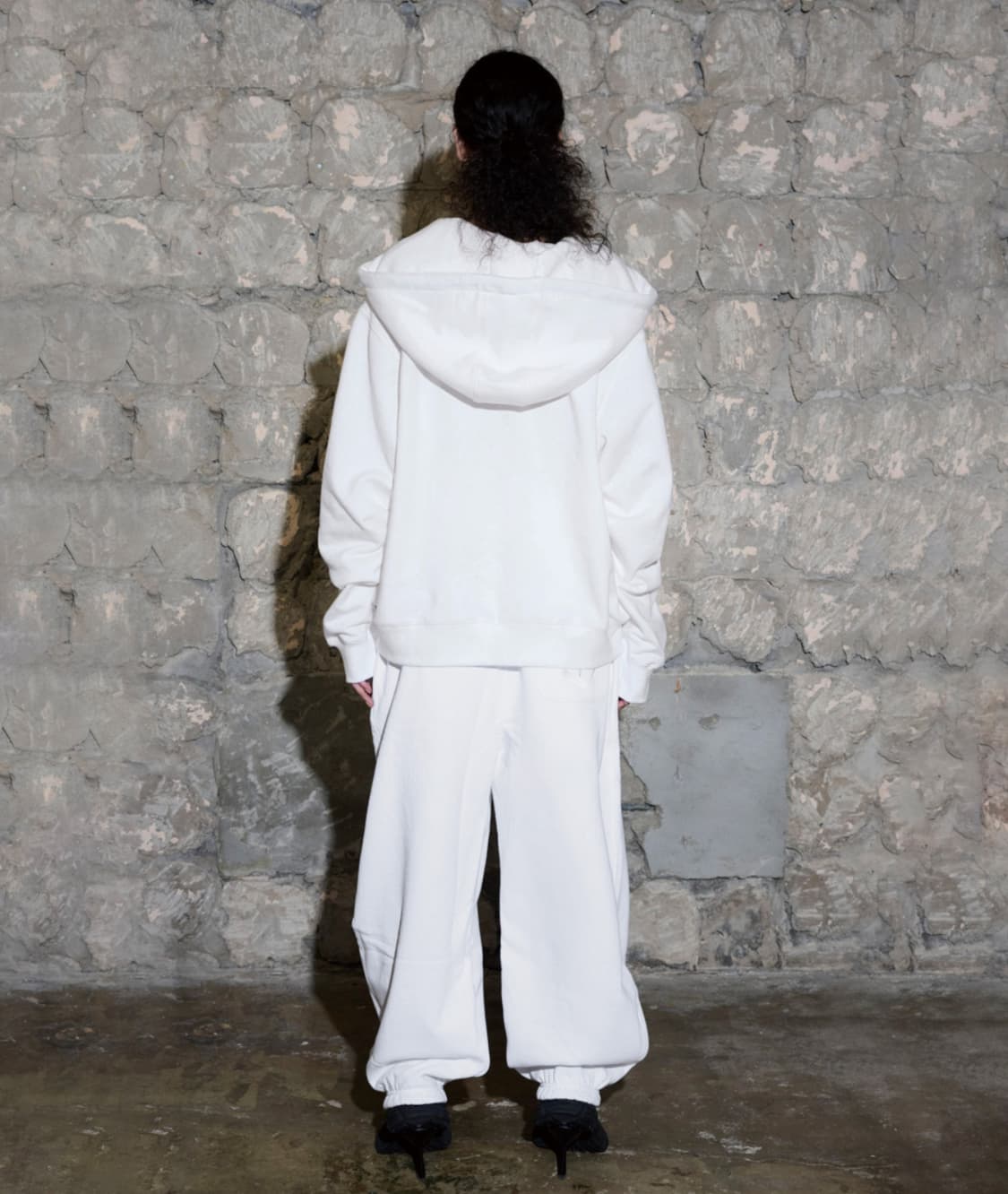 오도어 몰리 조거 화이트 (겨울버전) 상품이미지3