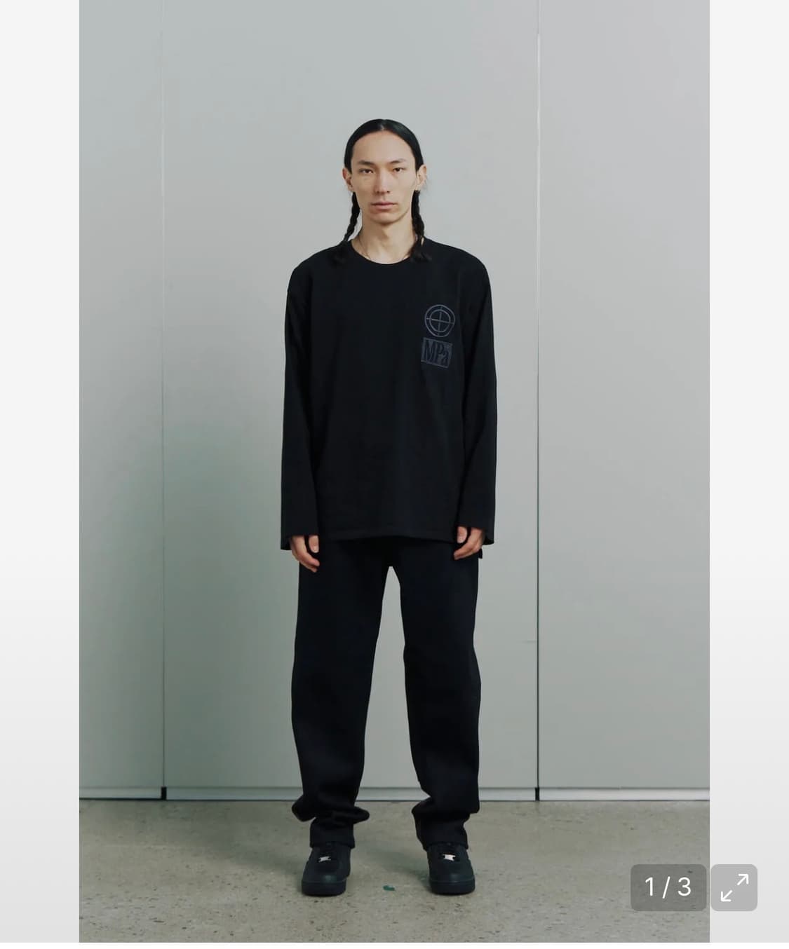 플라스틱프로덕트 MPA 듀얼텍스처 롱슬리브 긴팔티 상품이미지1