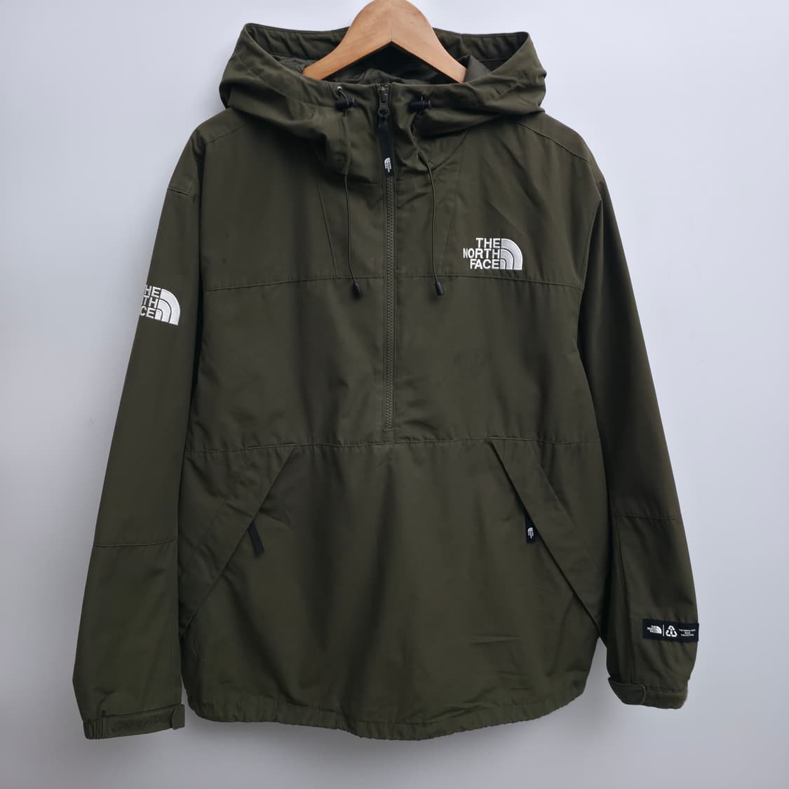 [XL] 노스페이스 뉴 마운틴 에코 아노락 카키 상품이미지1
