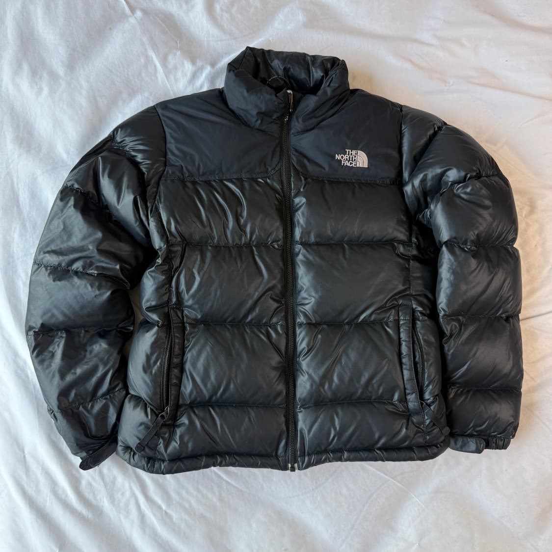 노스페이스 눕시 블랙 700필 구스다운 패딩 상품이미지2