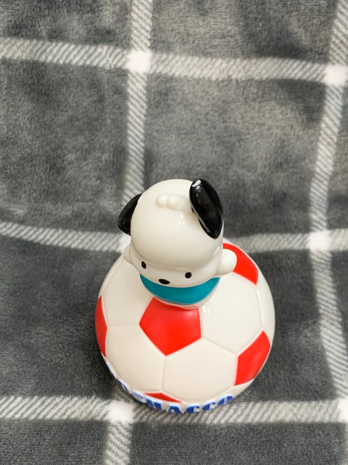 산리오 고전 포차코 축구공 저금통 피규어 상품이미지2
