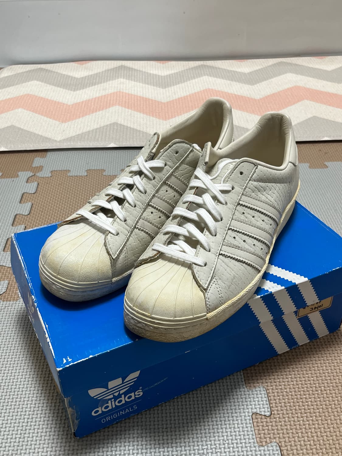 아디다스 슈퍼스타 80s 270 운동화 스니커즈 상품이미지1