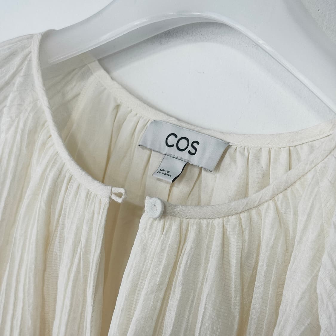 코스 COS 퍼프 슬리브 블라우스 상품이미지3