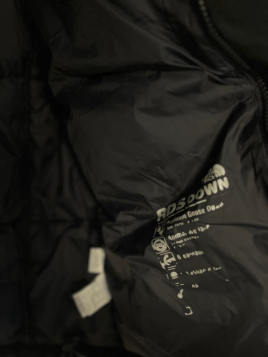 노스페이스 에어 다운 자켓 패딩 블랙 [100]  상품이미지7