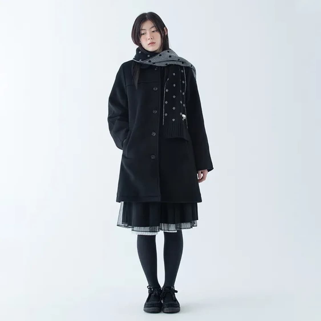 오헤시오 DOT PATTERN MUFFLER 상품이미지3