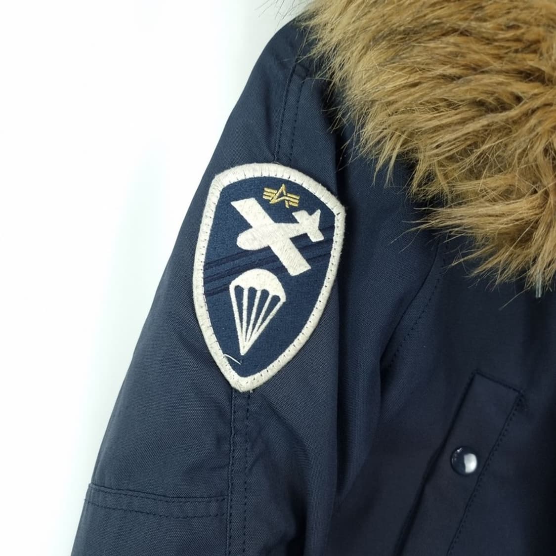 [알파인더스트리스] 밀리터리 N3B 플라이트 야상 네이비 M17615 상품이미지7