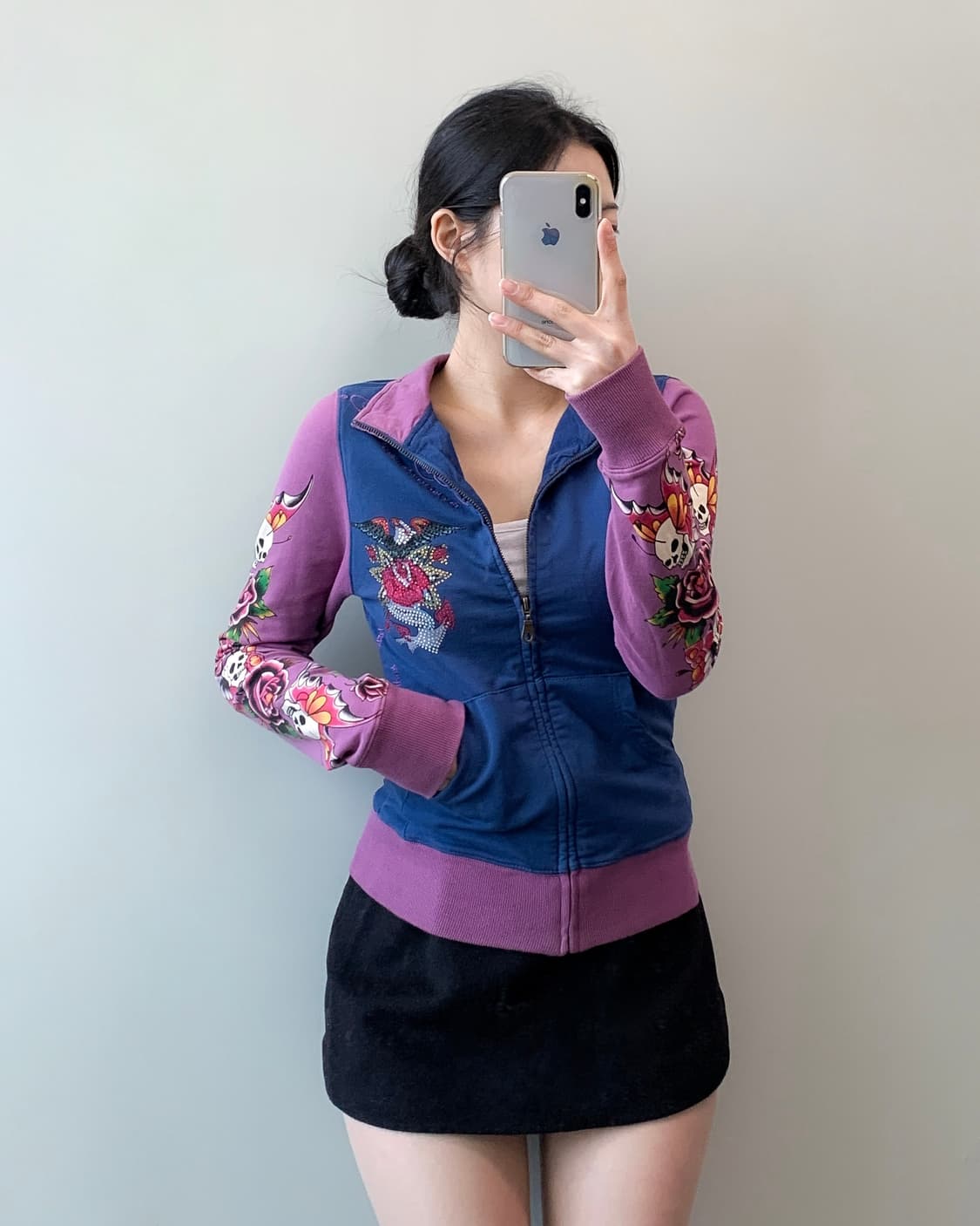 에드하디 스컬 로즈 자켓 상품이미지3