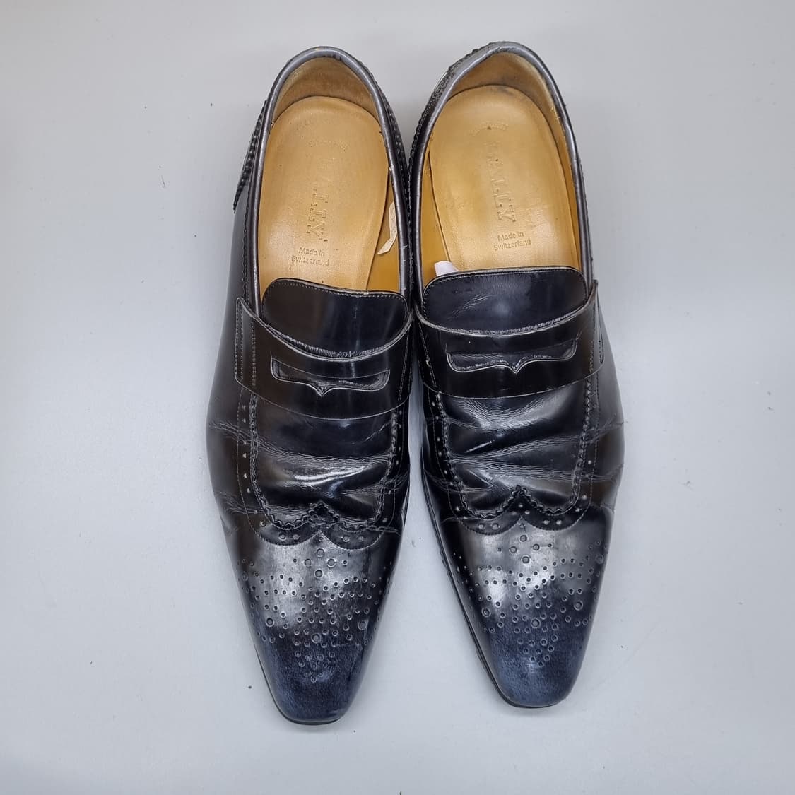 발리 남성윙팁로퍼 실사이즈260 상품이미지2