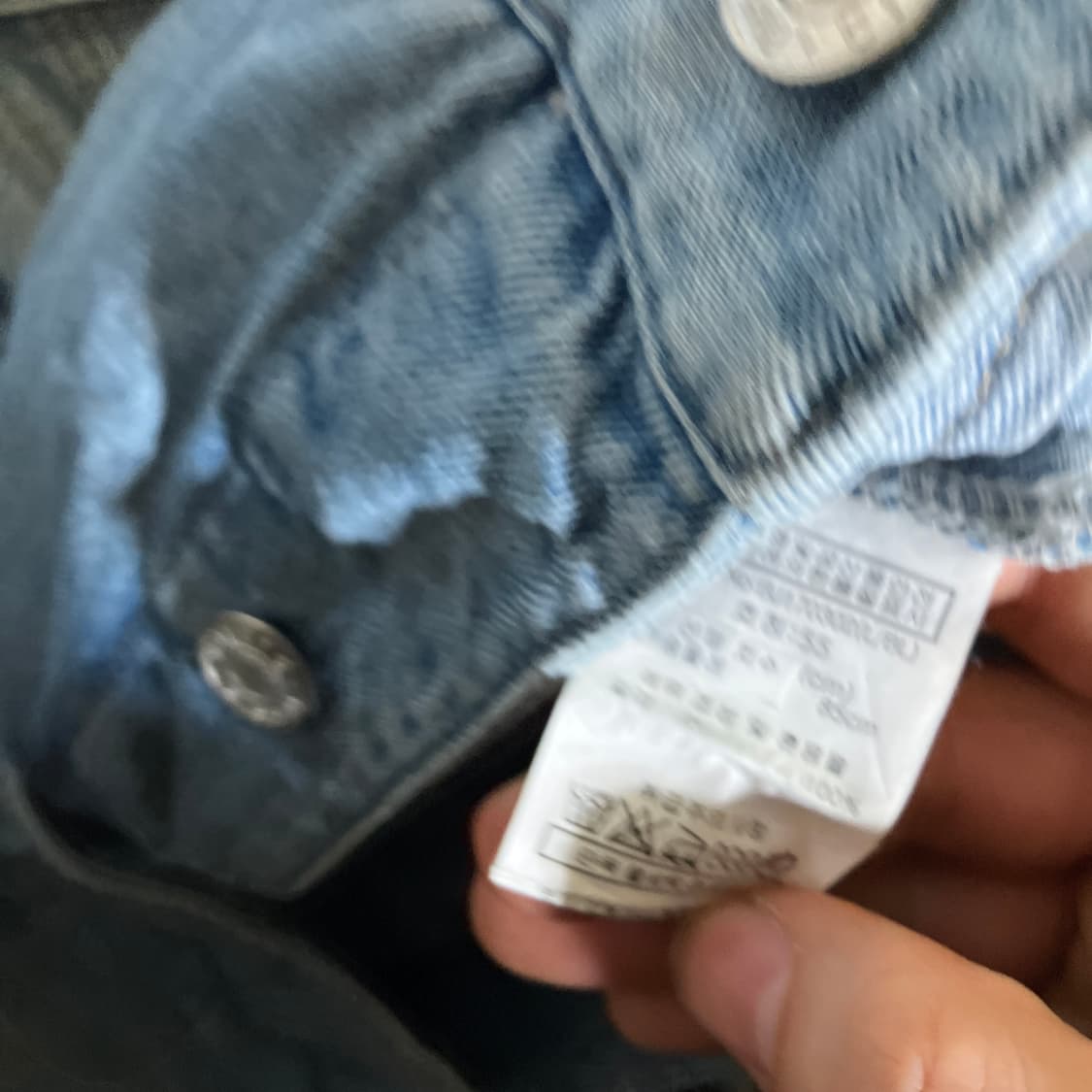 55)비욘드클로젯 여성 오버핏 데님자켓 청자켓 상품이미지5