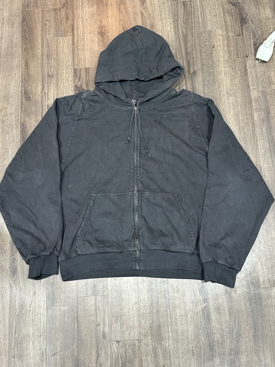 이지갭 후드집업 블랙 끈있버전 상품이미지1