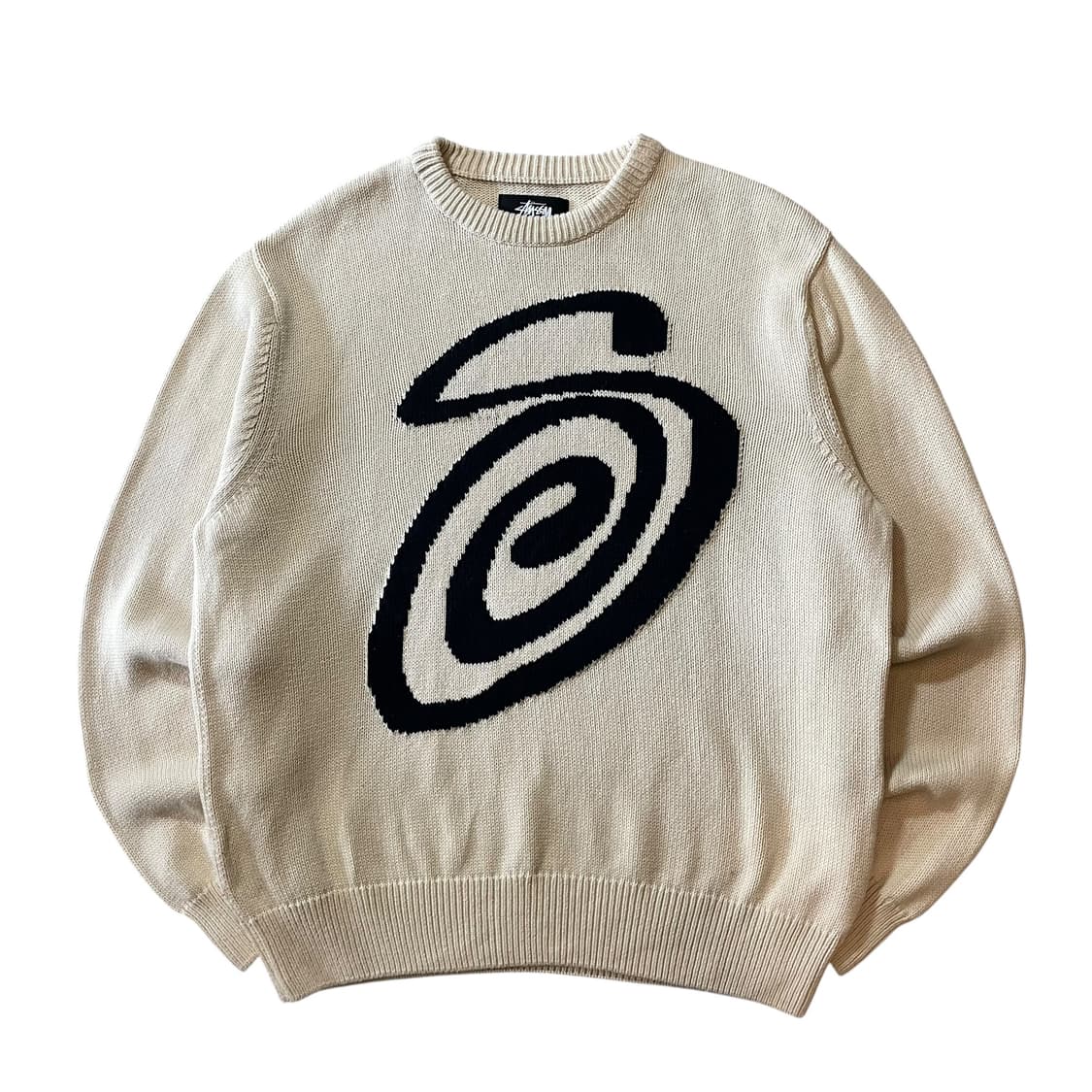 스투시 컬리S로고 니트 상품이미지1