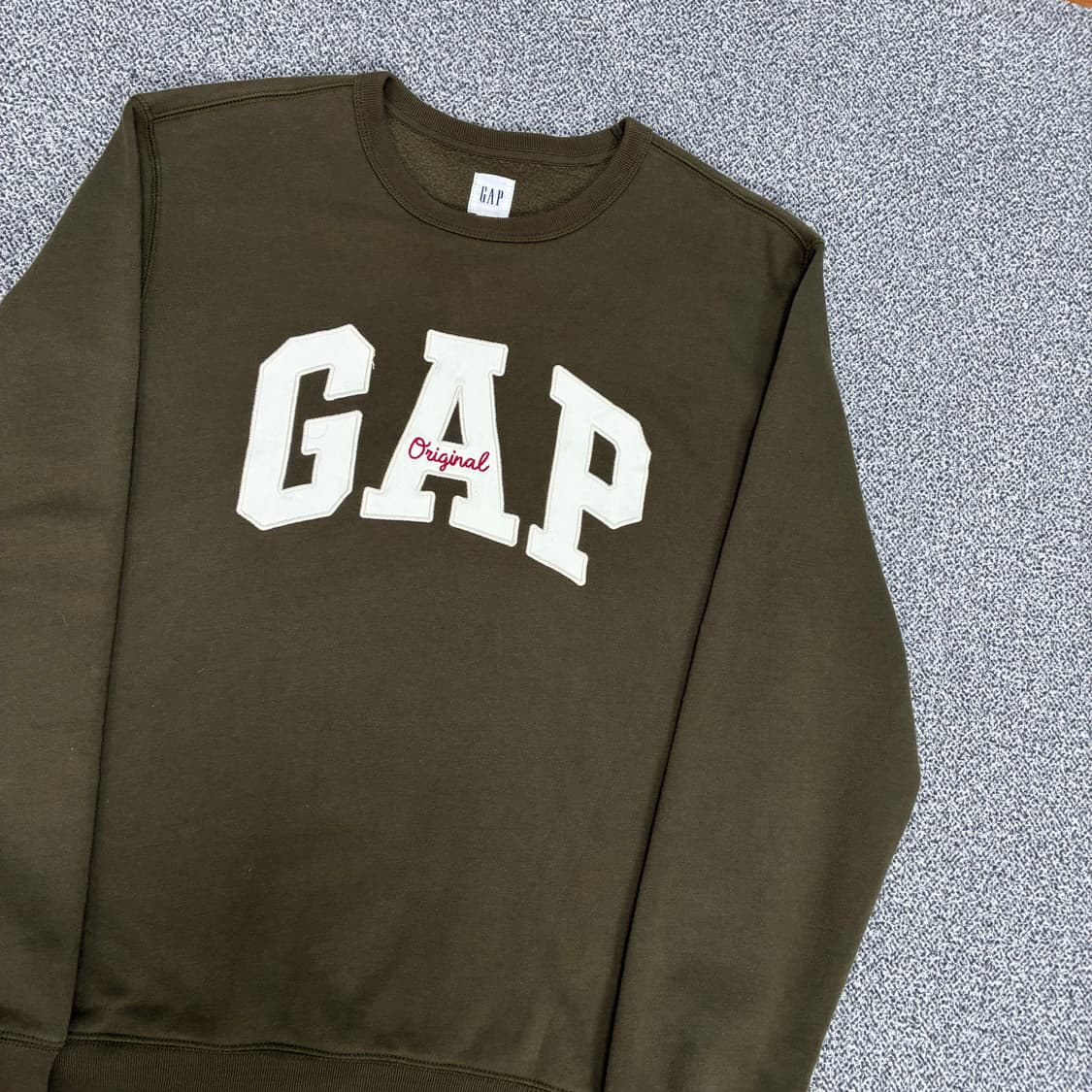 <갭 GAP 빈티지 카키 맨투맨> No.1556 상품이미지5