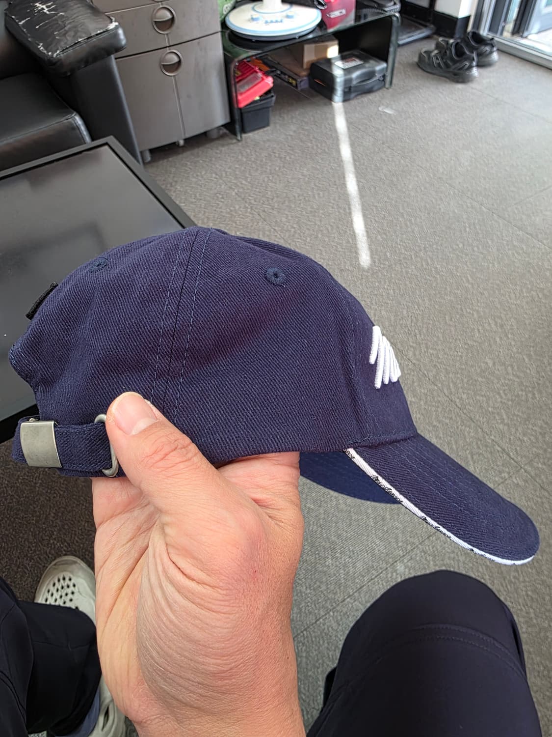 맥그리거 자수 로고 네이비 골프 모자 볼캡 상품이미지5