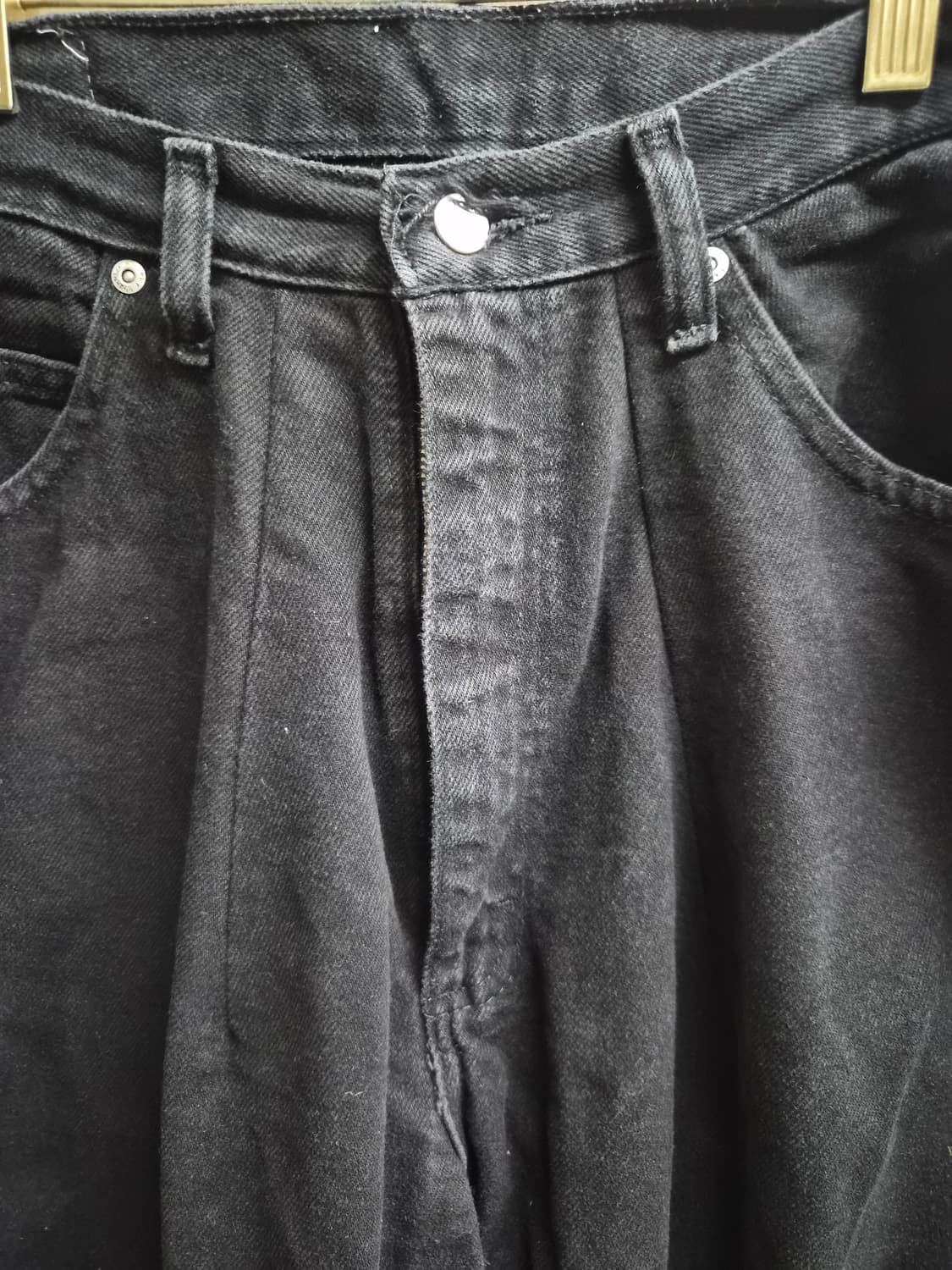 34) 랭글러 루즈핏 블랙데님 팝니다 상품이미지3