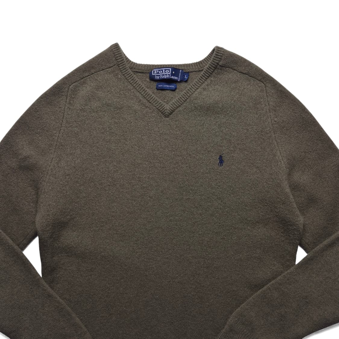 [L] 폴로 랄프로렌 v넥 램스울 니트 상품이미지3