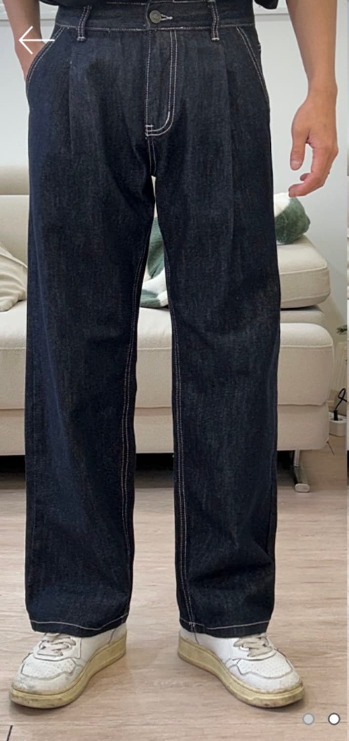 흑청 데님팬츠 팔아요 상품이미지3