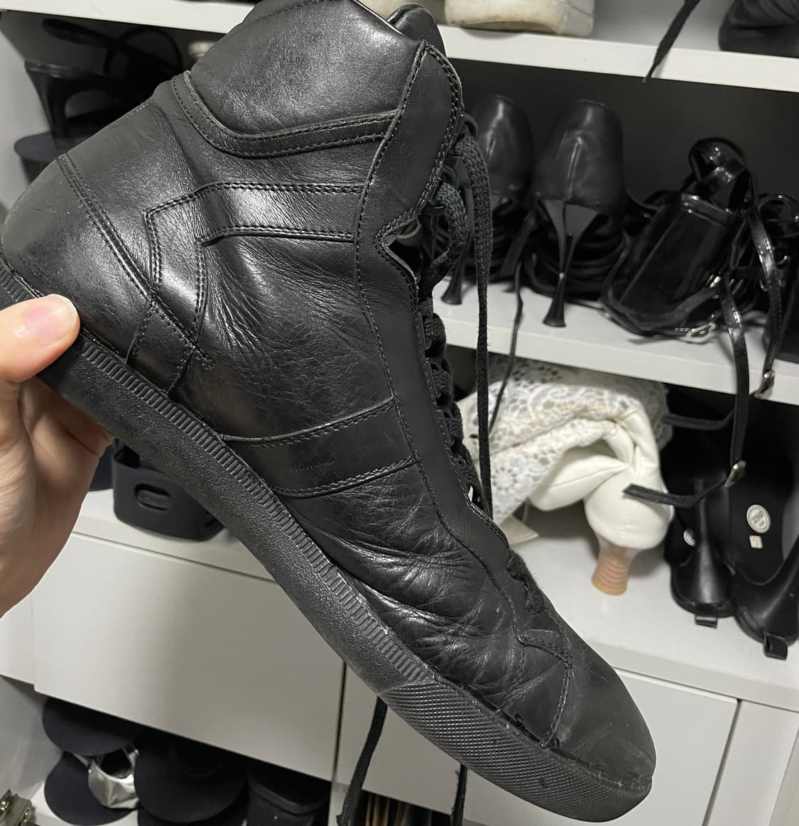 디올옴므 04ss strip 하이탑 에디슬리먼 상품이미지4