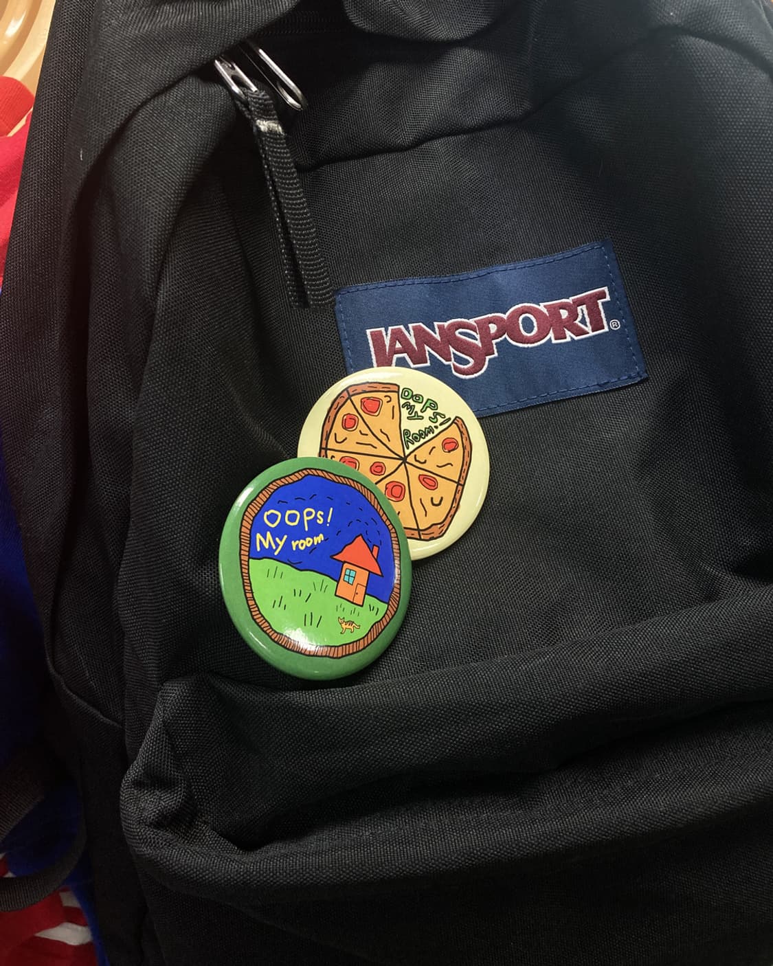 oops my pizza 🍕 핀 뱃지 상품이미지3