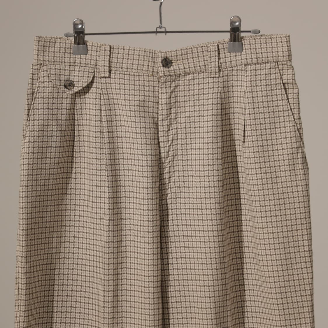 80s LEE 캐주얼 체크패턴 코튼 팬츠 상품이미지3