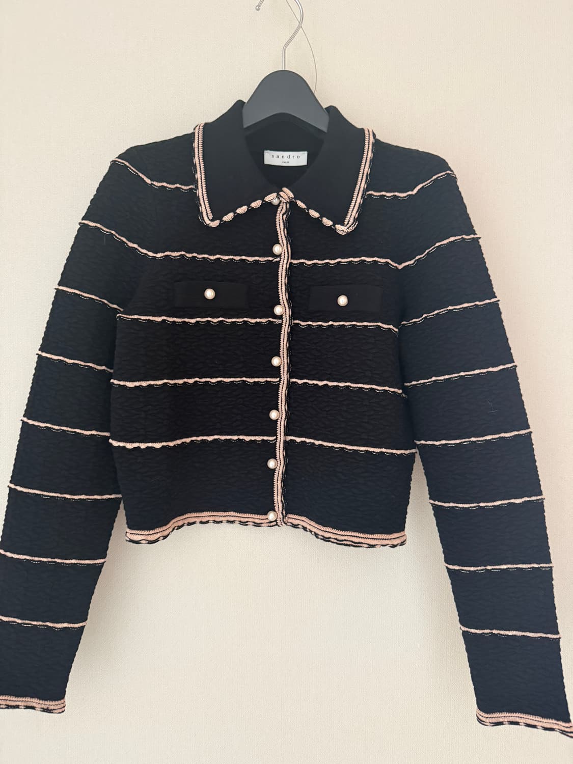 산드로 가디건 스커트 셋업  상품이미지3