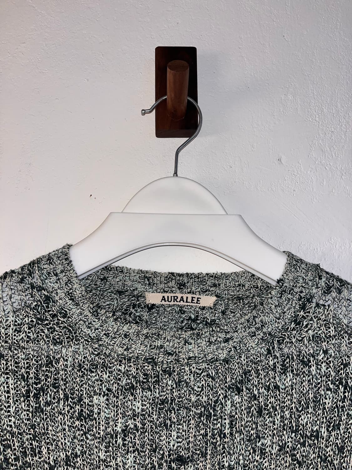 Auralee 오라리 코튼 니트 상품이미지2