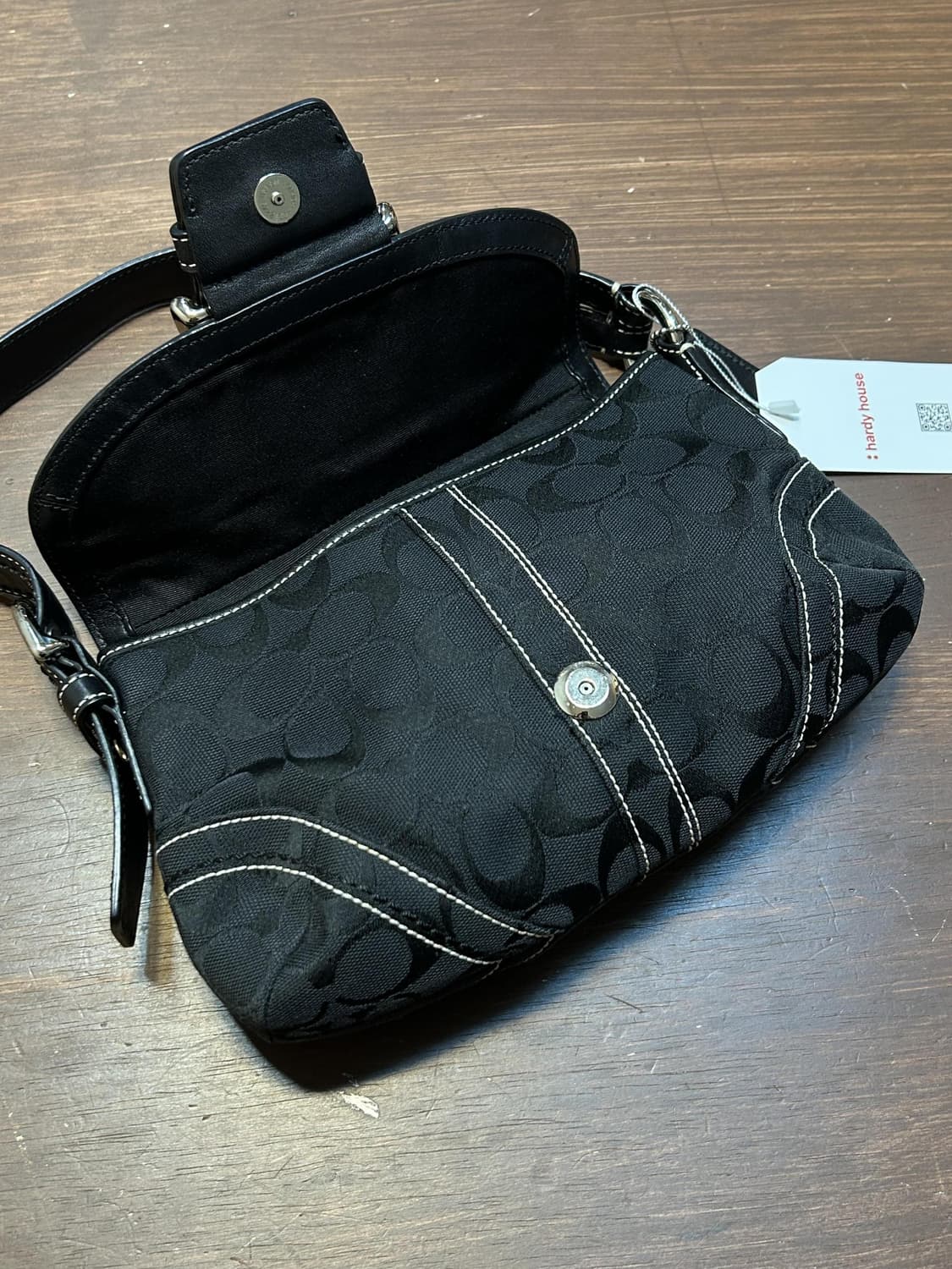 코치 시그니처 버클 숄더백 상품이미지6