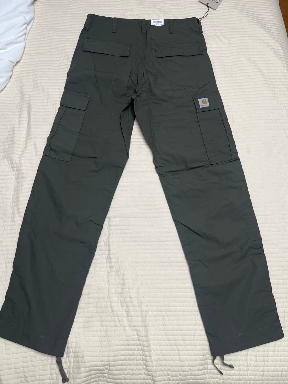 칼하트 레귤러 카고 31사이즈 카키, 블랙 상품이미지1