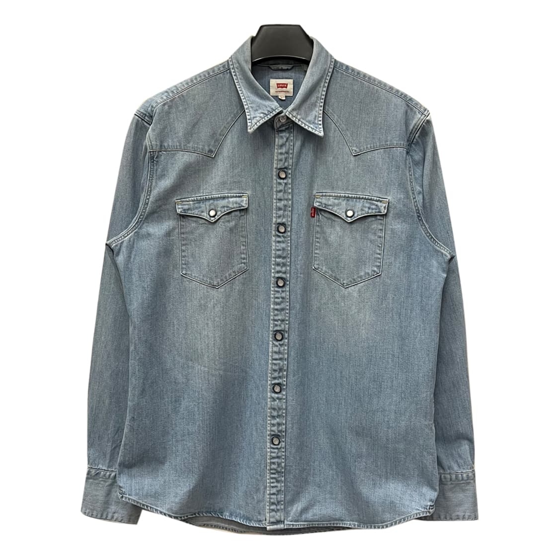 리바이스 웨스턴 데님 셔츠 청남방 L 상품이미지1