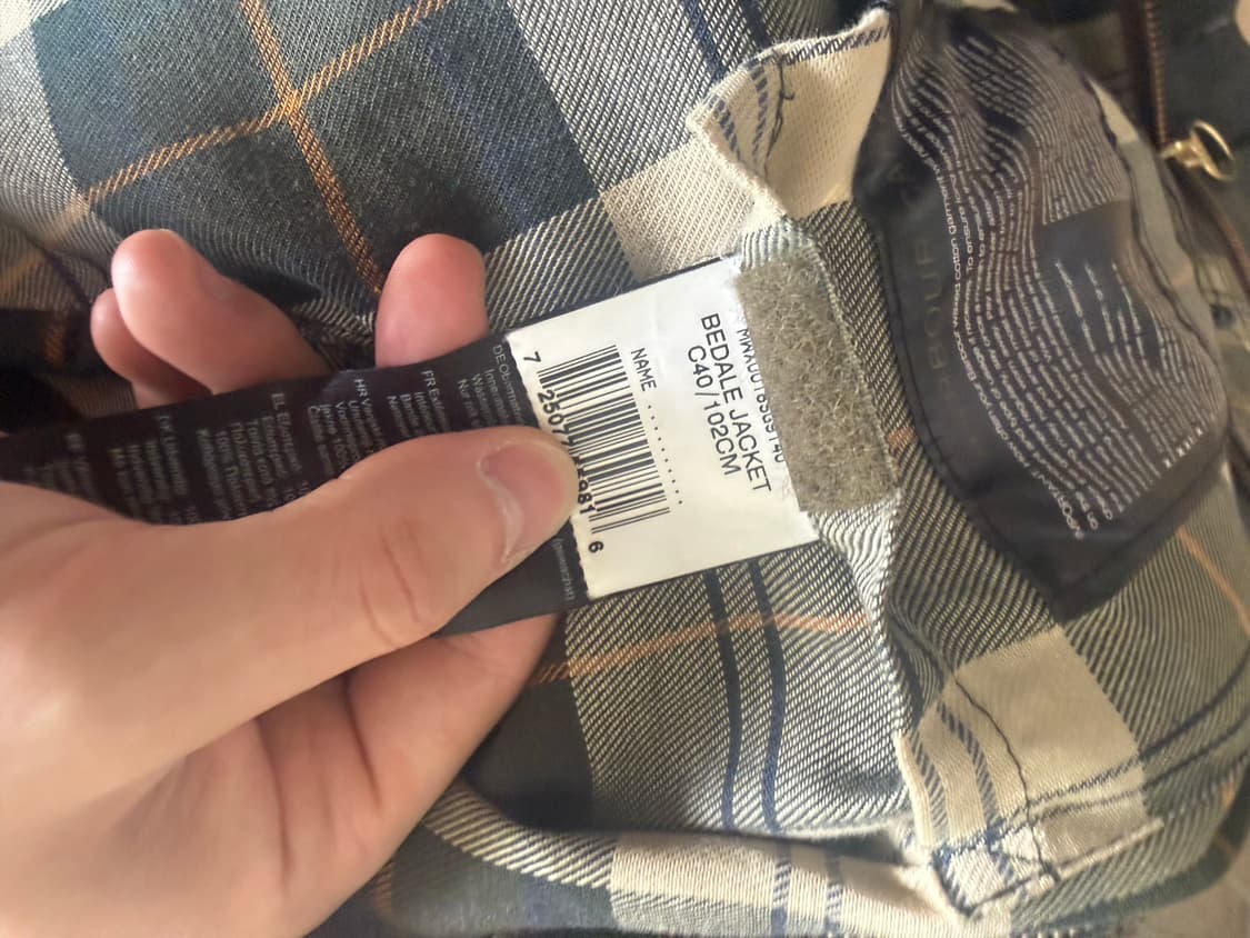 바버 비데일 40사이즈 상품이미지5