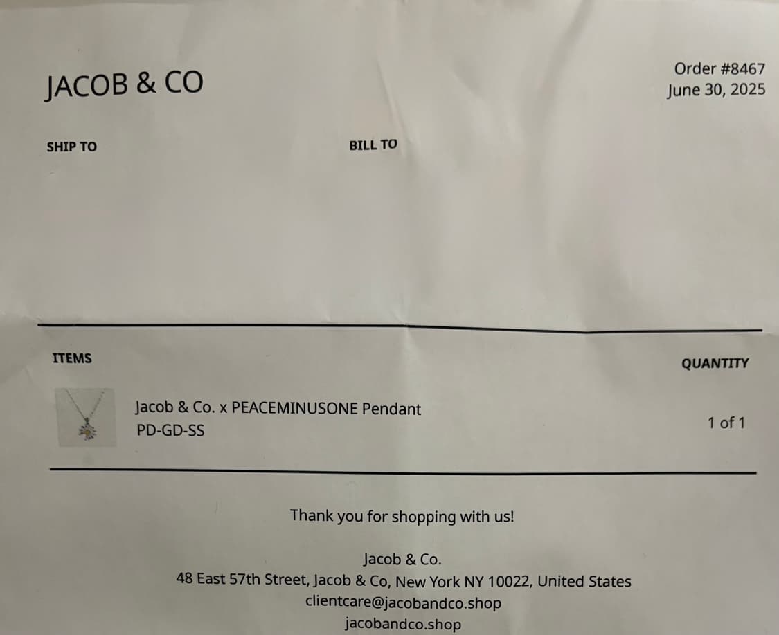 제이콥앤코 GD 데이지 목걸이 상품이미지3