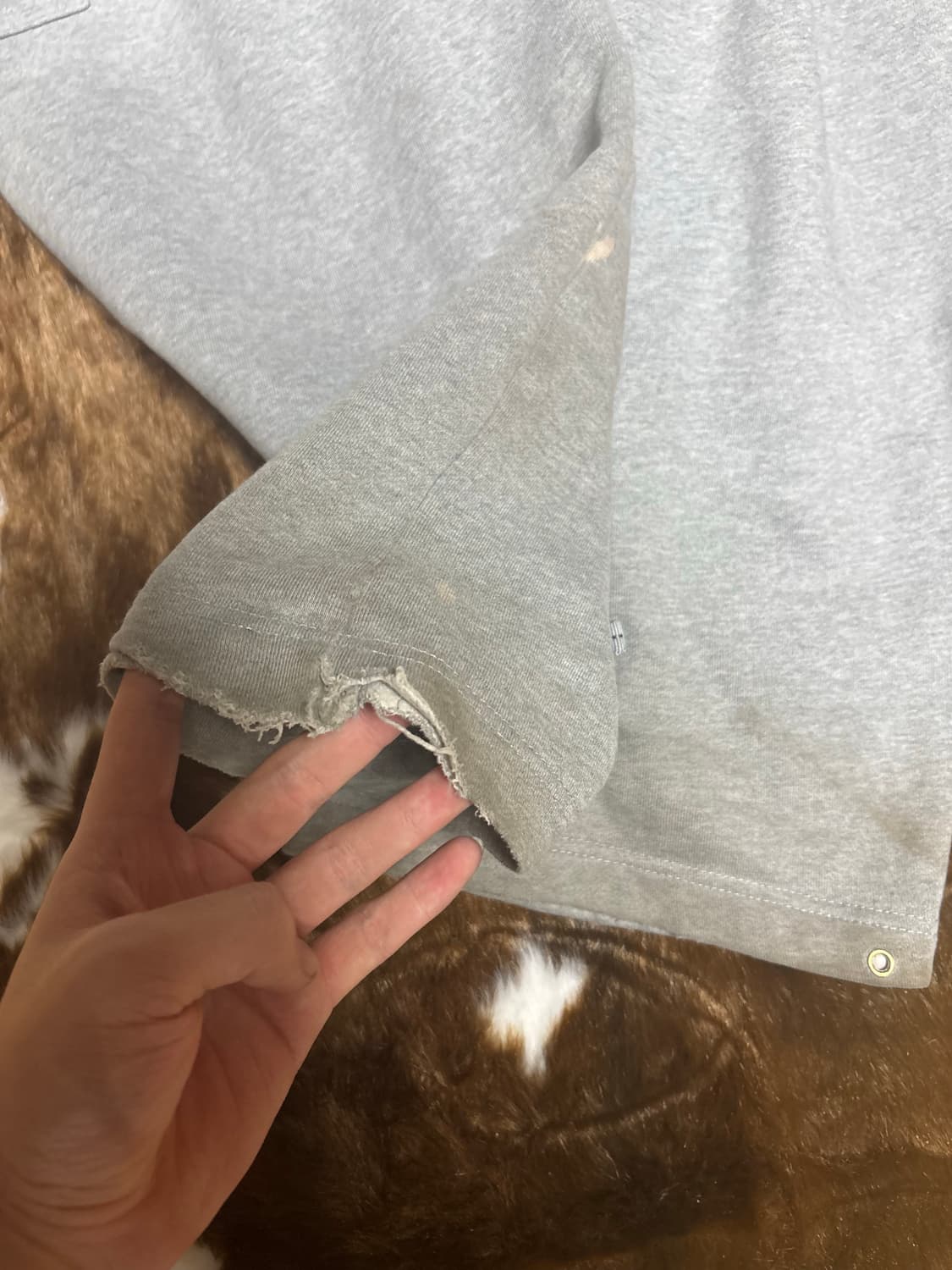 pro club 카고 스웻팬츠 그레이L 상품이미지6