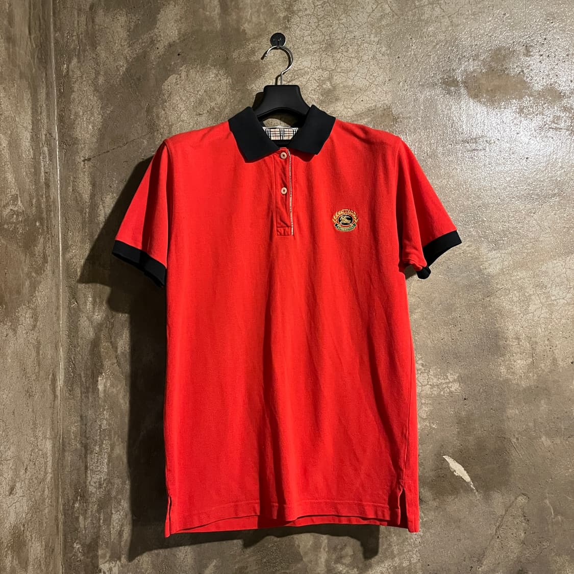 버버리 폴로 반팔카라티 상품이미지1