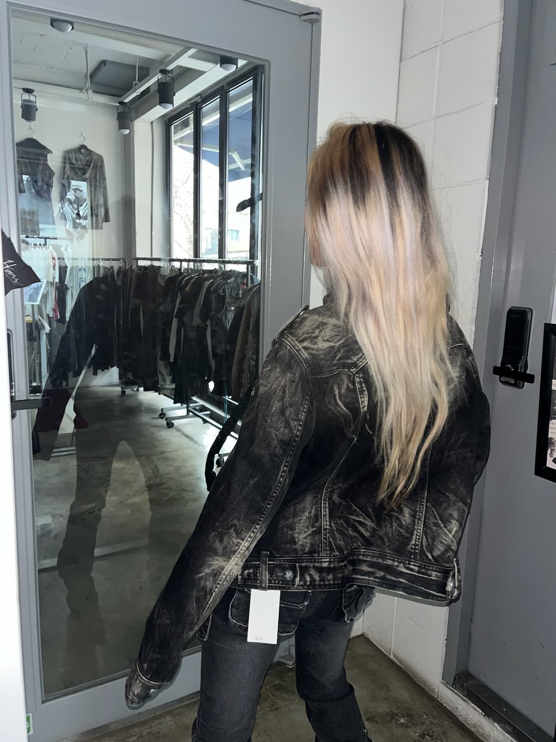 버커루 데님 그런지 집업 자켓 상품이미지8