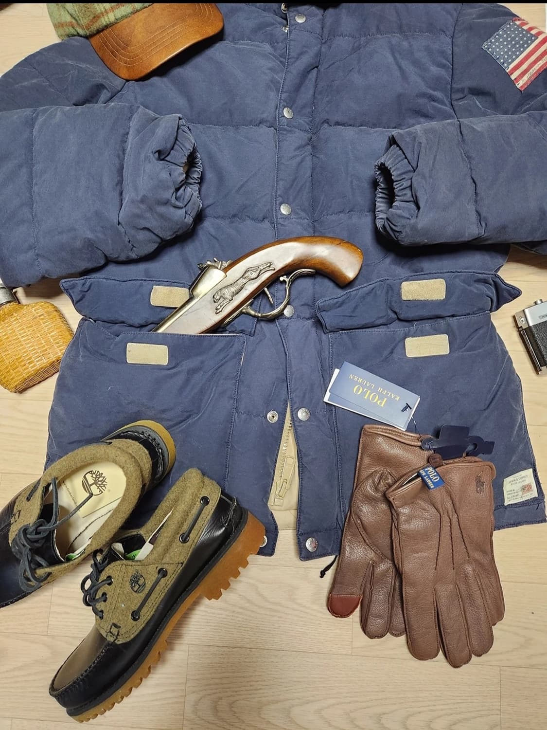 폴로 랄프로렌 패딩 야상 개파카 n3b 헤비다운 점퍼 상품이미지5