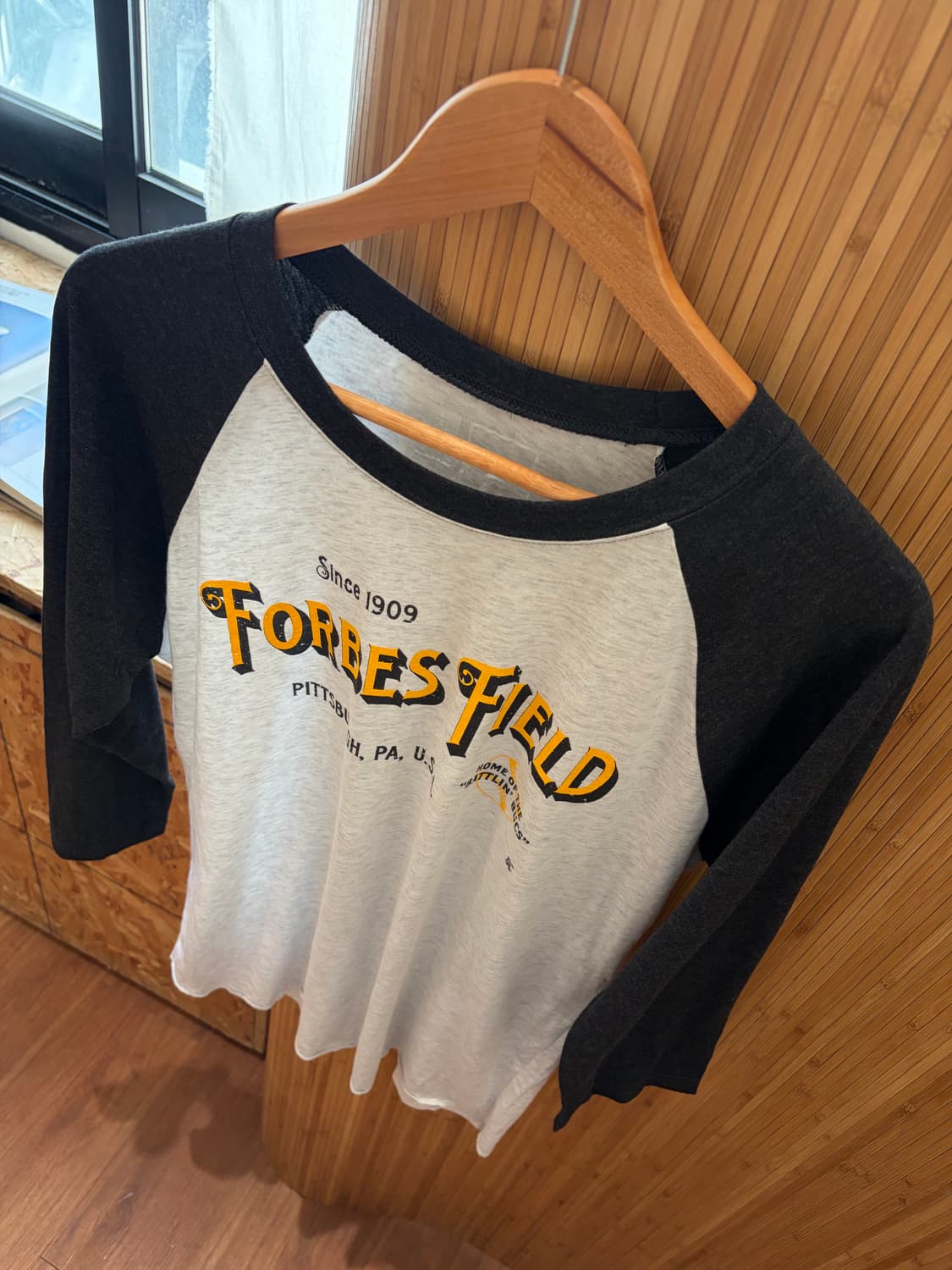 Erie Apparel Raglan T-shirt 상품이미지3