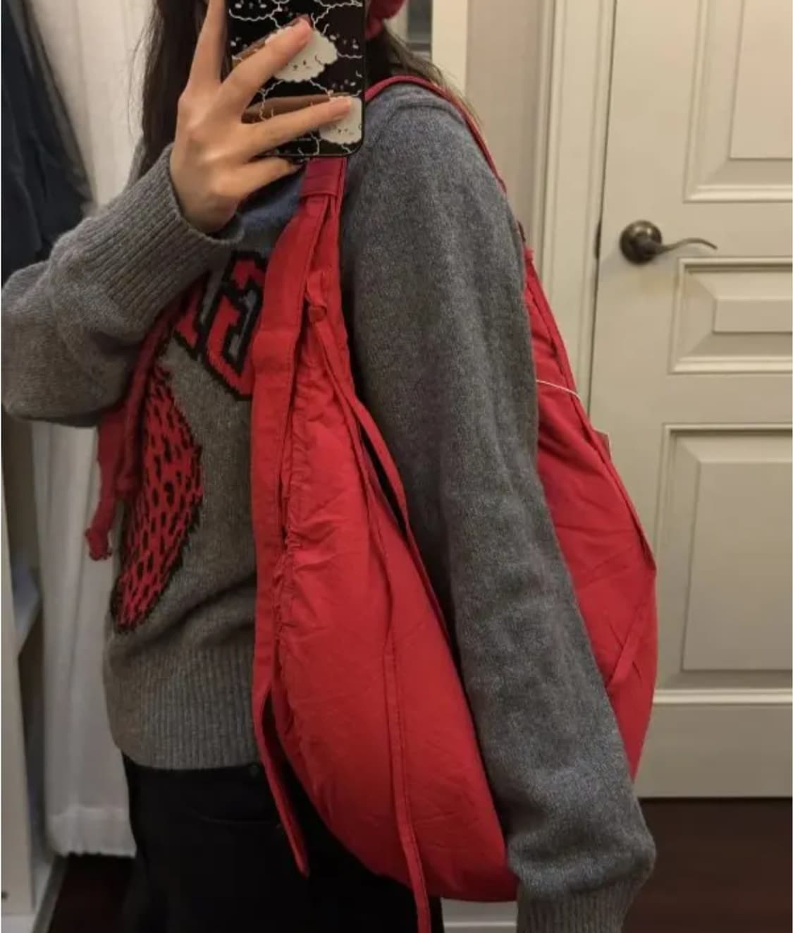 COS 캐노피백 레드 상품이미지7