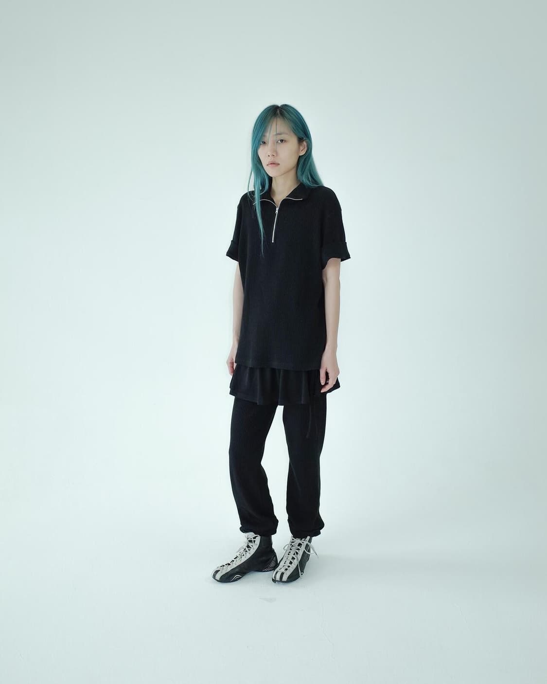지초이 24-003 WAFFLE BANDING PANTS 상품이미지2