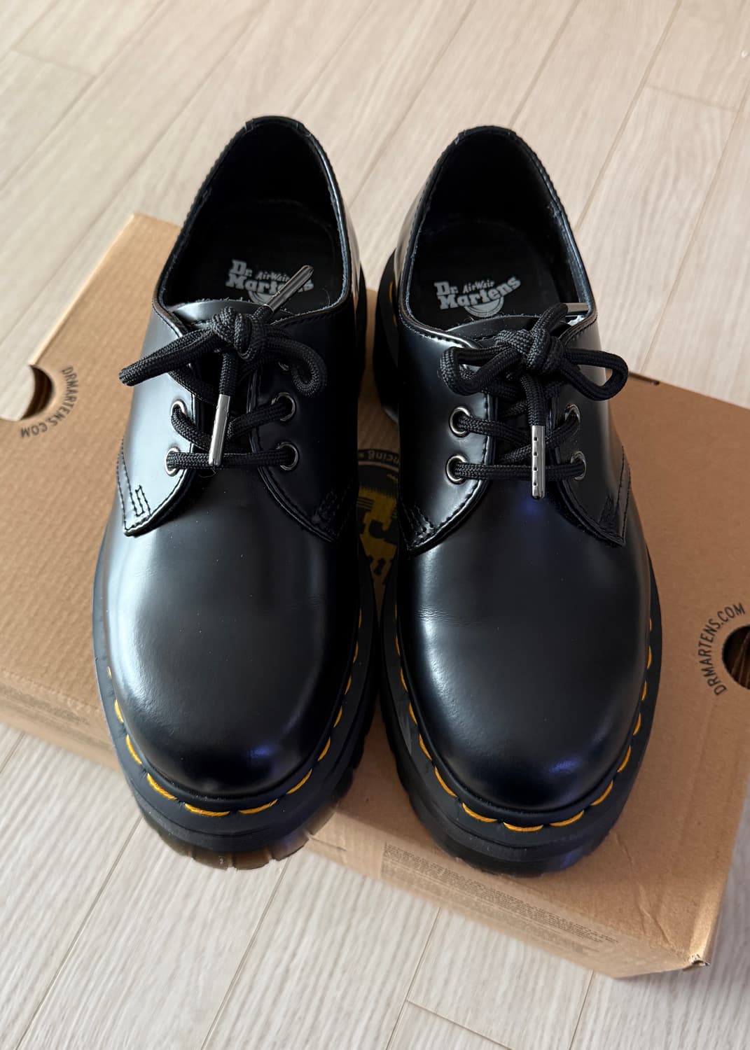 (택포)닥터마틴 1461 쿼드 블랙 230 (uk 4) 상품이미지1