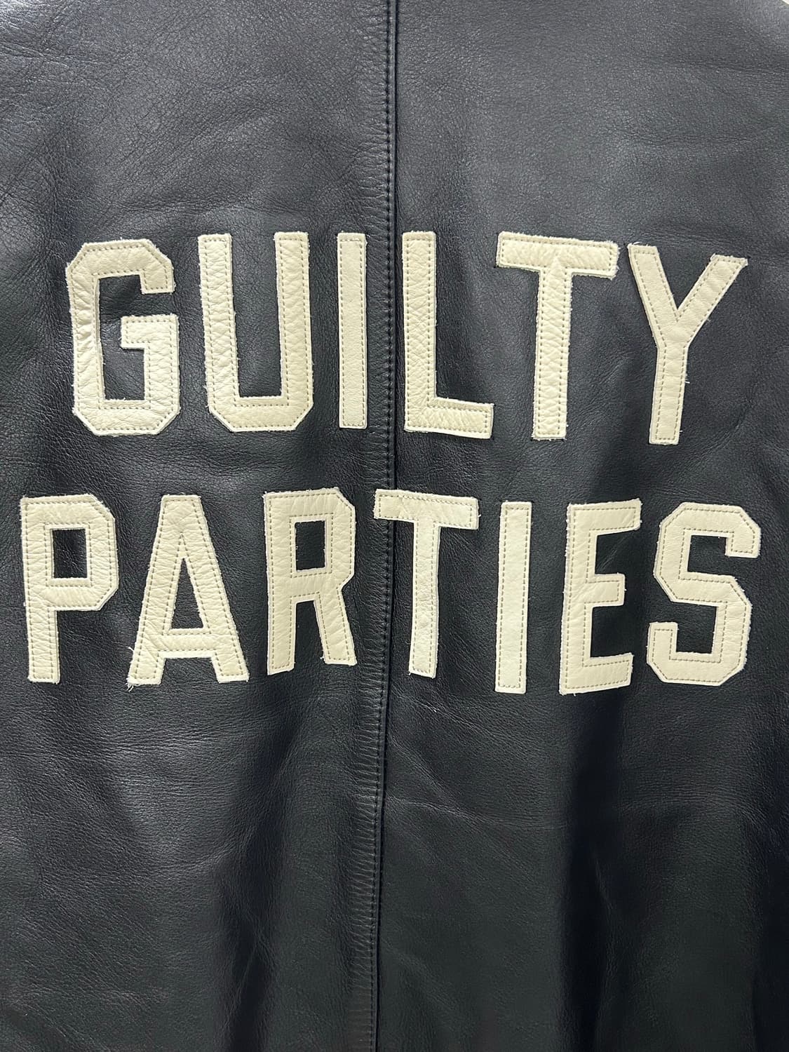 와코 마리아(Wacko Maria) 레더 바시티 자켓 상품이미지6