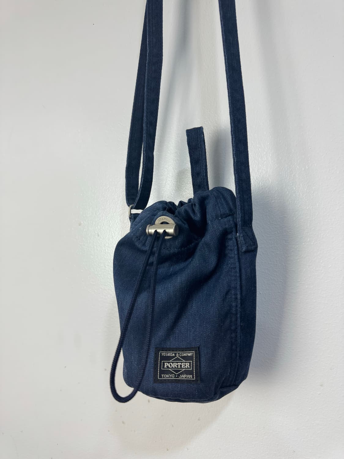 요시다 포터 데님 드로우 스트링백S 복조리 상품이미지2