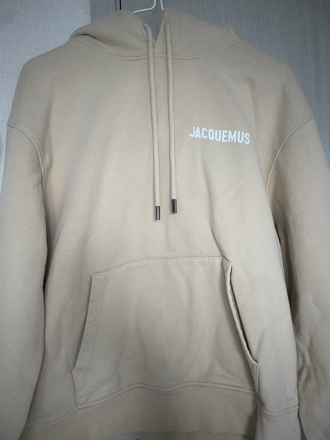 Jacquemus 자크뮈스 후드티 베이지 상품이미지1
