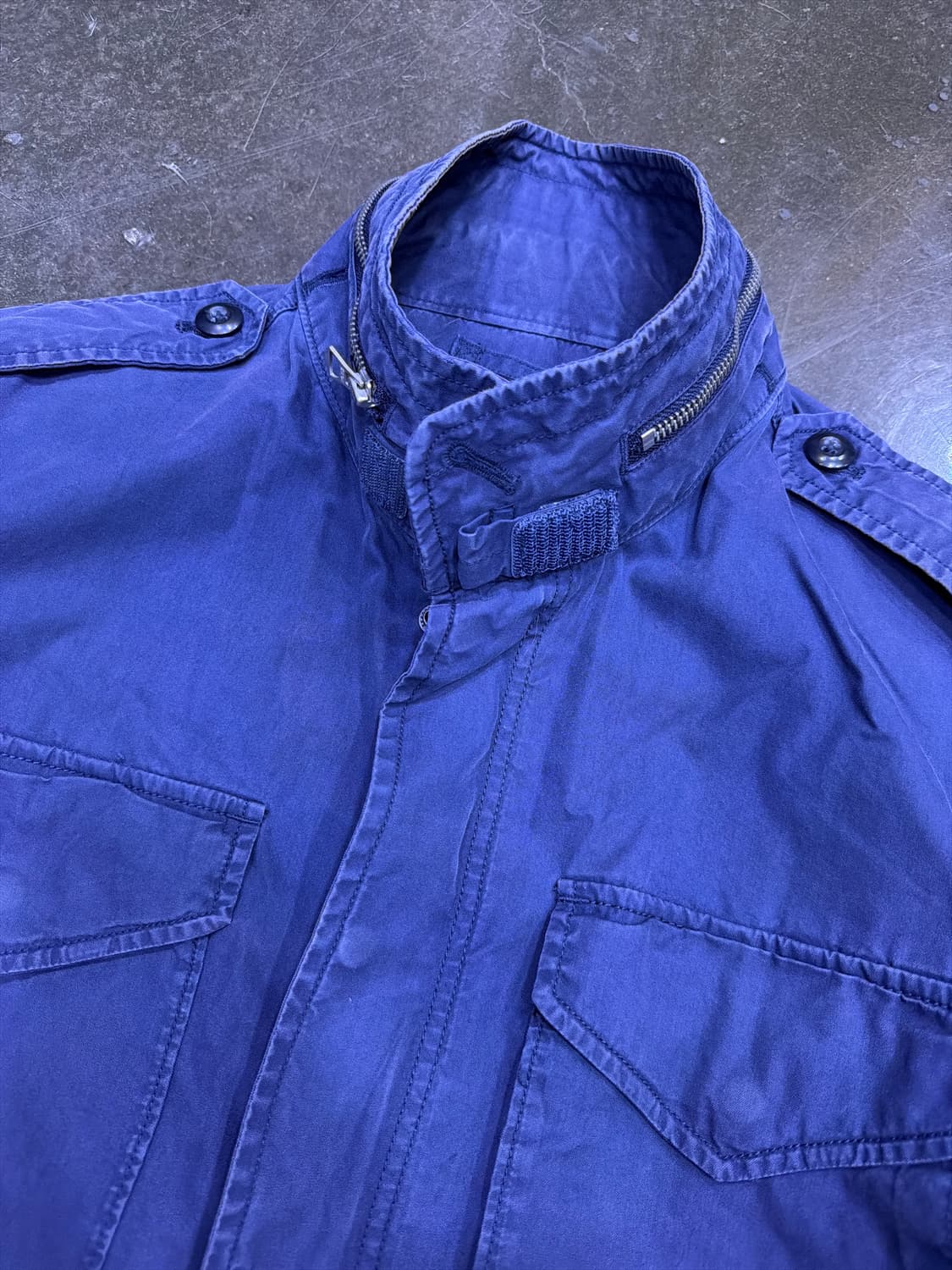 데님앤서플라이 필드 야상자켓 M65 성조기 네이비 M 상품이미지3