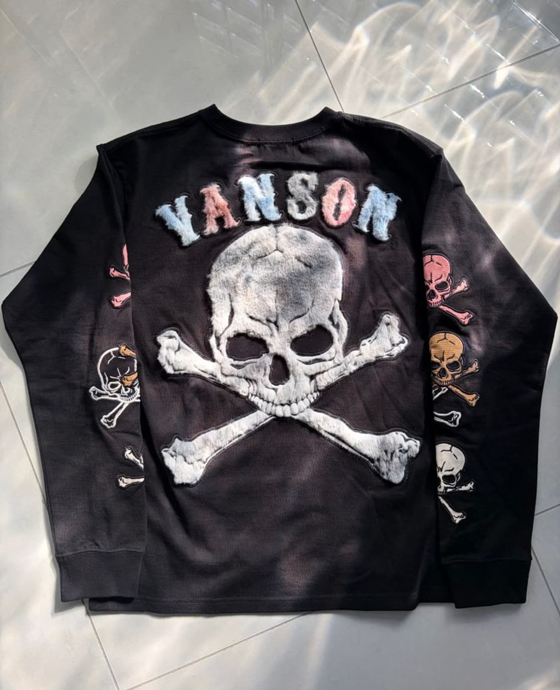 COLORFUL BONE LS TEE 컬러풀본 LS 티 NVLT-2517 상품이미지7