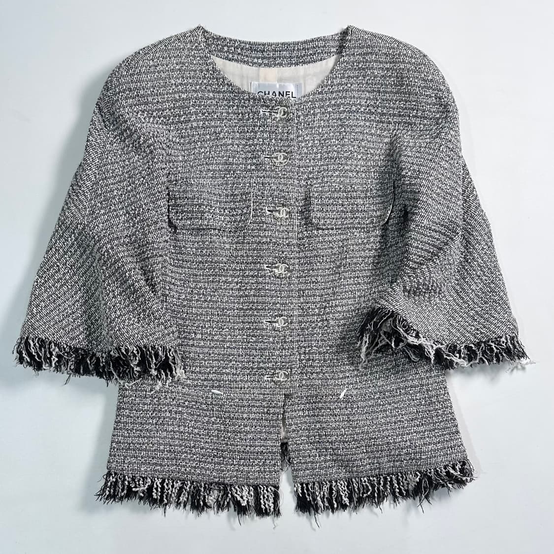 샤넬 테슬 트위드 자켓  상품이미지1