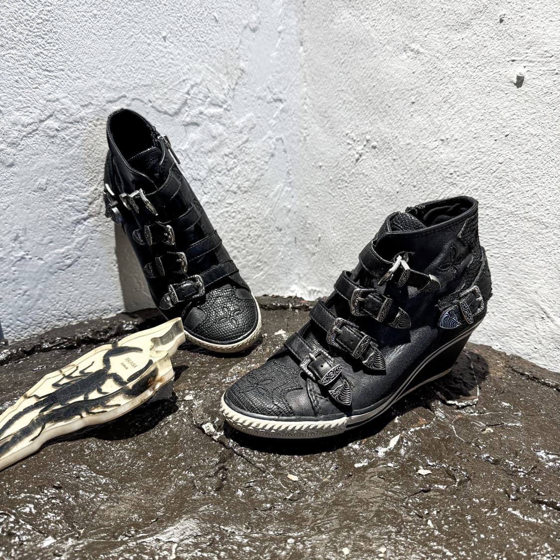ASH – Western Buckle Wedge Sneakers 2000 상품이미지1