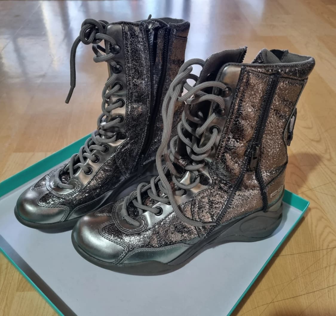 포나리나 롱 부츠 실버 EU36 상품이미지1