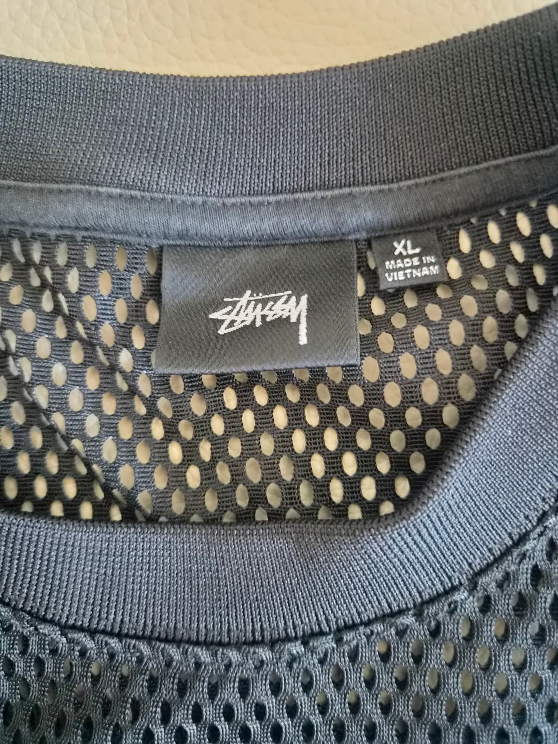 스투시 stussy 팀 져지 80 블랙 상품이미지3