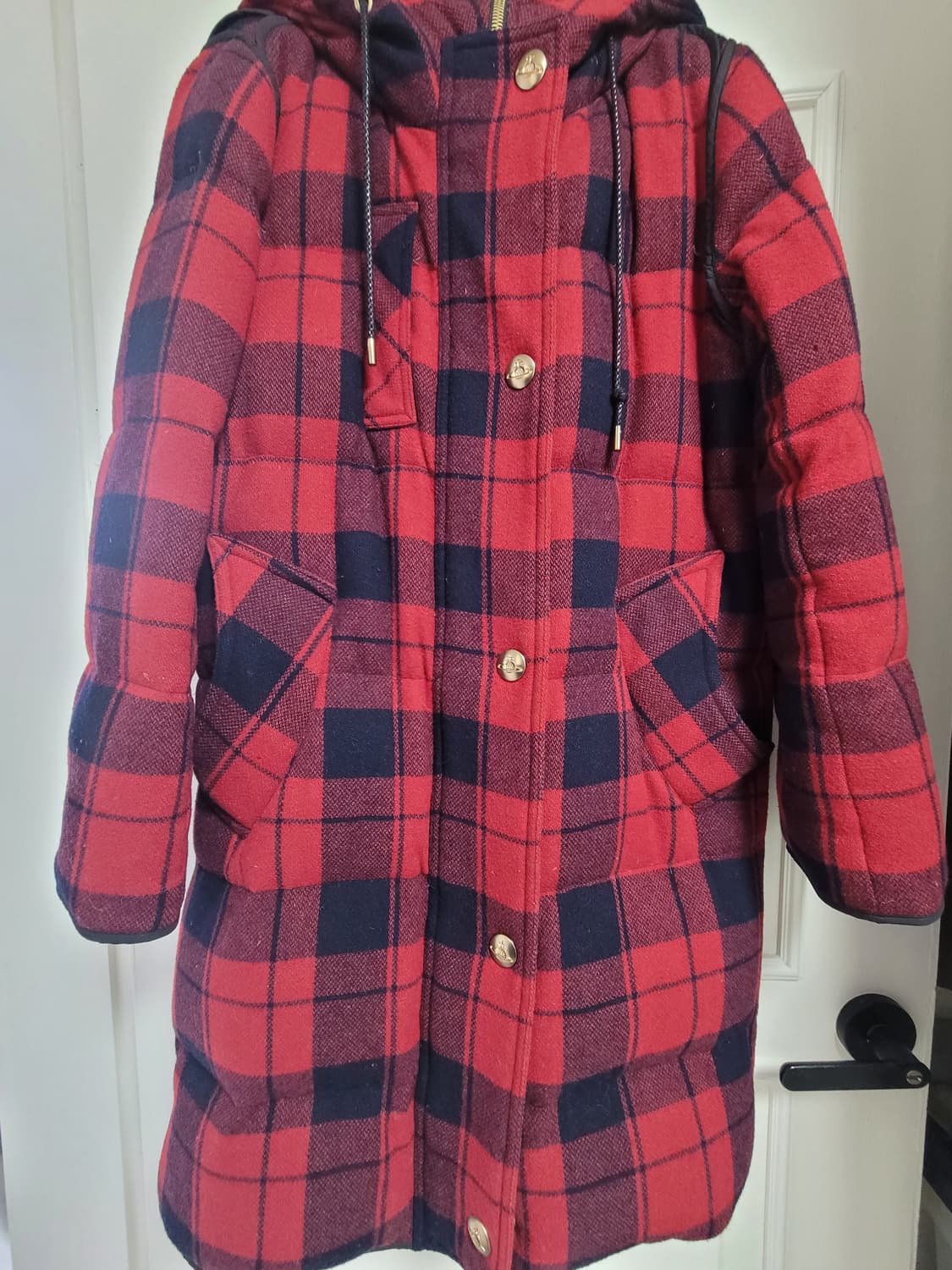 비비안 웨스트 우드 패딩 코트 상품이미지1